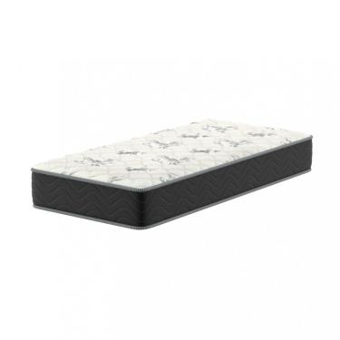 Imagem de Colchão Solteiro Montreal D28 Jade 188X88X20Cm Branco/Preto