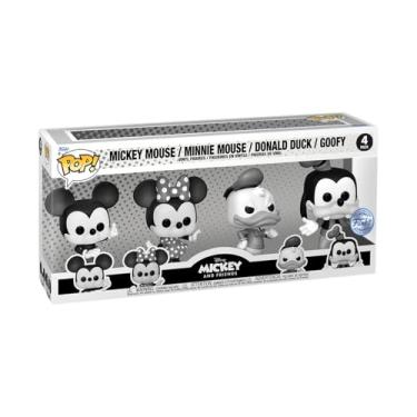 Imagem de Funko POP! Disney: Mickey and Friends - Black & White 4-Pack Vinyl Figure