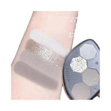 Imagem de Paleta De Sombras 4 Cores Cintilantes E Foscas Para Meninas, Conjunto 