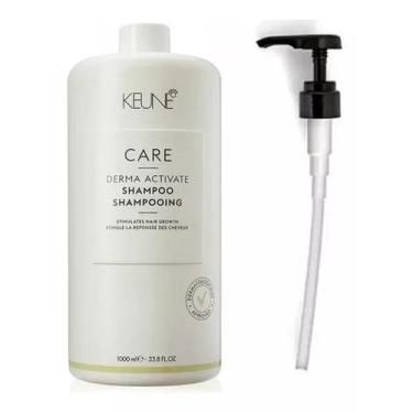 Imagem de Kit shampoo keune derma activate 1000ml + brinde pump