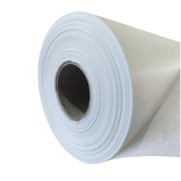 Imagem de Rolo Papel Branco Seda Impressão Plotter 40Cmx200M Tubo 2Pol