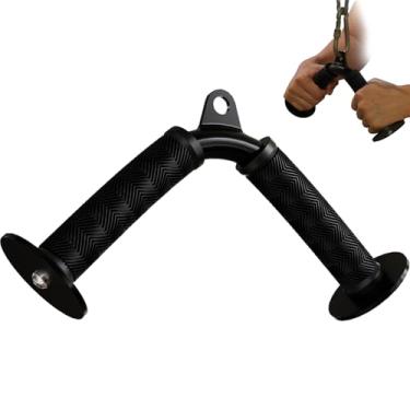 Imagem de Fitarc Acessórios Para Puxada Alta, Aparelhos De Cabo Academia Em Casa, Duráveis E Confiáveis Musculação, Equipamento Fixação Tríceps (Barra V Tríceps)