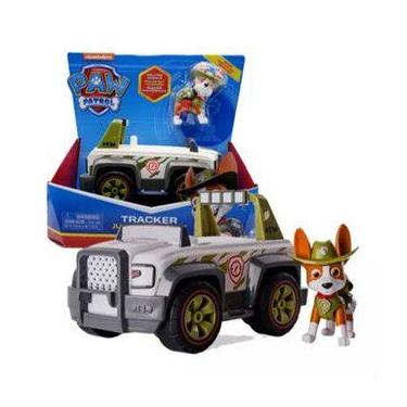 Imagem de Patrulha Canina Boneco De 7cm E Veículo Tracker Sunny 2724