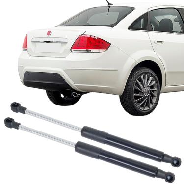 Imagem de Par Amortecedor Tampa Traseira Porta Mala Mola Gás Fiat Linea 2009 à 2016