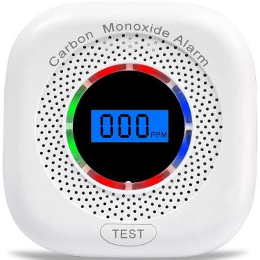 Imagem de Detector de monóxido de carbono Tarewoeki Display LCD portátil