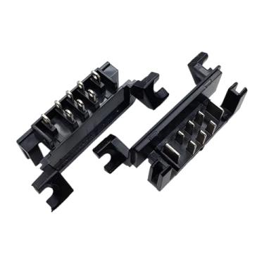 Imagem de Whtkoph Conector Adaptador Terminal 2 Peças 14,4 V 18 V Adaptador de Bateria Leve Ferramenta Dcb112 para Carrinho Utilitário Oficina