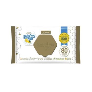 Imagem de Toalhinhas Umedecidas Baby Bee Free Com 80 un Babybee - Babybee Free