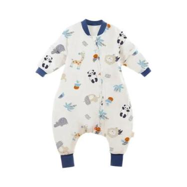 Imagem de Saco De Dormir De Algodão Para Bebês Com Desenho Animado, Pijamas Infa