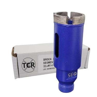 Imagem de Broca Serra Copo 35mm Para Perfuração De Mármore, Granito, Porcelanato