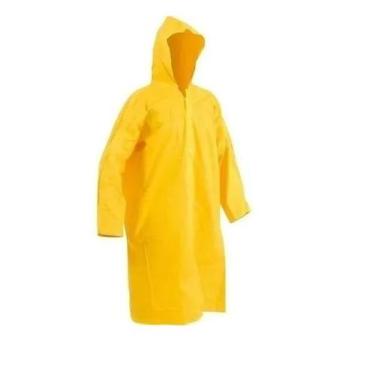Imagem de Capa de chuva amarela impermeável policap - Plastcor