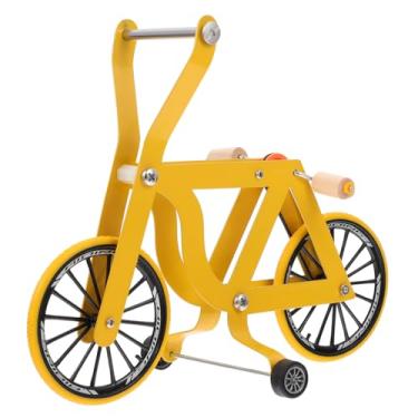 Imagem de Toddmomy Brinquedo interativo de bicicleta de treinamento de papagaio para pássaros, acessório divertido de treinamento de PET para periquitos, conures, calopsitas, atividade estimulante para