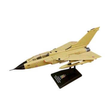 Imagem de Dynwave Modelo de aeronave 1:100, com suporte de exibição, decoração de mesa de cockpit visível, modelo de avião de caça, brinquedo para prateleira, bar,