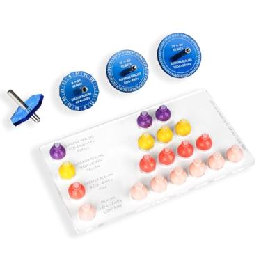 Imagem de DND 3D Resin Potion Token Organizer with 19 Mini Potion Bottles & 4 NO Math Spin Dice