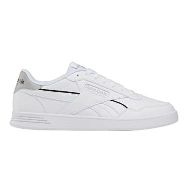 Imagem de Reebok Tênis unissex adulto Court Advance Vegan, Branco/vetor azul-marinho/ouro universitário, 40/42 BR