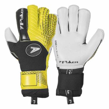 Imagem de Luva de Goleiro Profissional Poker Altered, Pt, Amc, 9