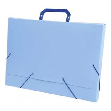 Imagem de Pasta Maleta Oficio Pp 40 Mm Quality Pastel Azul - Acp