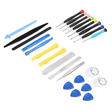 Imagem de Kit de ferramentas de abertura de telefone, conjunto de pinças 25 em 1 para celular, celular, laptop, reparo de PC