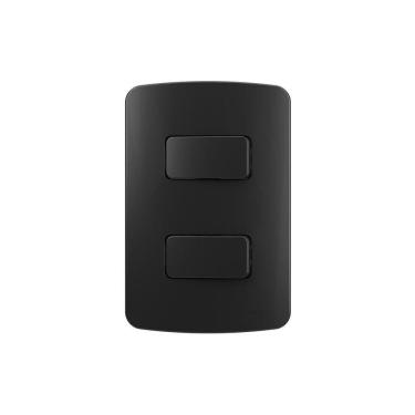 Imagem de Interruptor Simples Duplo Margirius B3 Colors 10A Placa 4X2