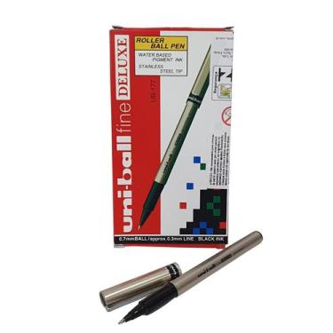 Imagem de Caneta Deluxe Fine Uni-ball 0.7 mm UB-177 - Caixa com 12 - Uniball, Pr