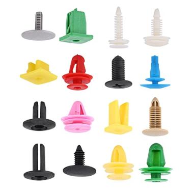 Imagem de 1000pcs Variados Clipe de Acabamento de Porta de Carro Plástico, Fixador, Kit de Pinos de Rebite, Fabricado por Plástico de, para Corpo de Carro, Porta, Painel