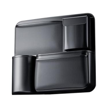 Imagem de Organizador de porta-malas | Bolsa dividida à prova d'água | Acessórios internos de couro para carro, porta-malas, organizador de banco traseiro