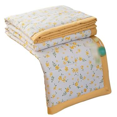 Imagem de Colcha leve para o verão, edredom leve de verão, colcha macia, lavável e refrescante, cobertor leve e lavável