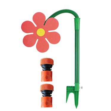 Imagem de Spray de água giratório de 360 graus para irrigação de flores – Ferramenta divertida de irrigação infantil para fazenda, jardim, quintal, parque, gramado, parque