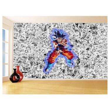 Imagem de Papel De Parede Dragon Ball Goku Página Manga 3,5M Dbz518 - Você Decor