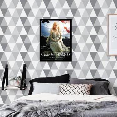 Imagem de Quadro Decorativo Game Of Thrones Daenerys Targaryen - Quadros On-Line