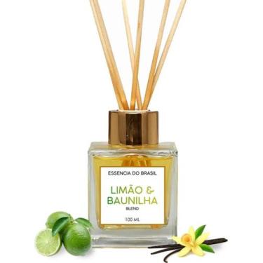 Imagem de Difusor Óleo Essencial Limão E Baunilha 100Ml - Essência Do Brasil
