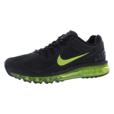 Imagem de Nike Tênis masculino Air Max 2013, Preto/Antracite/Cyber, 38