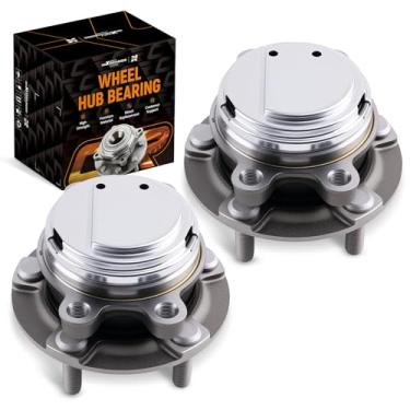 Imagem de maXpeedingrods 513334 Front Wheel Hub and Bearing Assembly for Nissan 370Z, Infiniti G35 Q50 G37 Q60 QX50 FX35 M35 Q70 QX70 2009-2020 5-Lug w/ABS