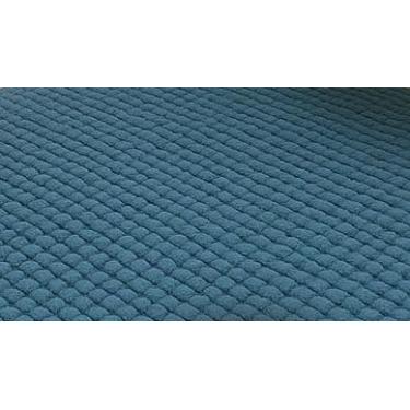 Imagem de KIT 2,3,4,5 Tapete Banheiro Bolinha Microfibra Kit Macio 58x38 Antiderrapante elegante (4,Azul)