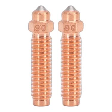 Imagem de WALFRONT 2 Peças Bico de Impressora 3d 0.6mm Hotend Bico Substituição Extrusora de Aço Endurecido Cobre Vermelho Cabeça de Impressão Hotend