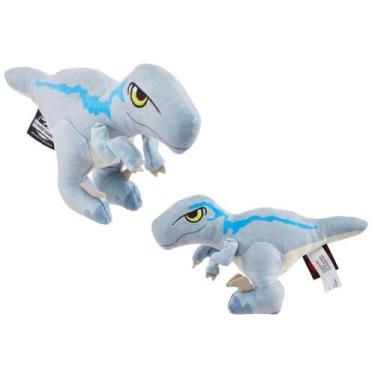 Imagem de Pelúcia Dinossauro Velociraptor Blue Com Som Jurassic World Dominion M