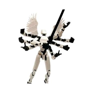 Imagem de Figura De Ação Robótica Impressa Em 3D De 13 Polegadas, Modelo De Pers