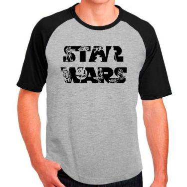 Imagem de Camiseta star wars camisa masculina lançamento 04 - DESIGN CAMISETAS, 