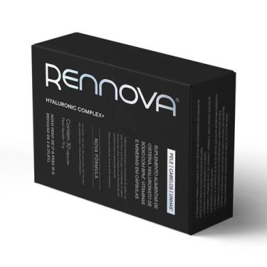 Imagem de Complex Hialurônico Para Pele, Cabelo e Unhas 30 Cápsulas - Rennova Ca
