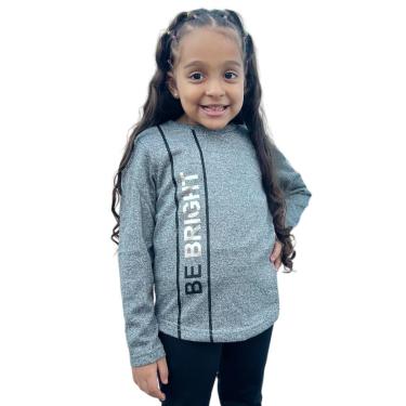 Imagem de Blusa Moletom Manga Longa Menina Fechada Sem Touca-Feminino