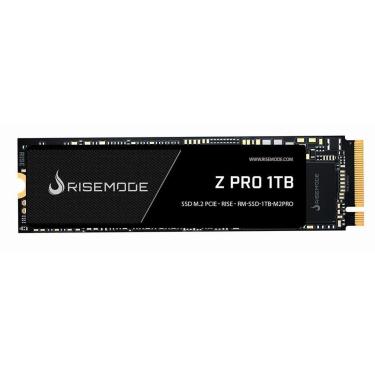 Imagem de SSD Rise Mode Gamer M.2 Z Series Pro 1TB M.2, NVMe, Gen3, Leitura 3500MB/s e Gravação 2600MB/s-Unissex