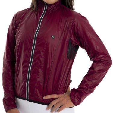 Imagem de Jaqueta Corta Vento de Ciclismo Feminina Márcio May Pro Vinho-Feminino