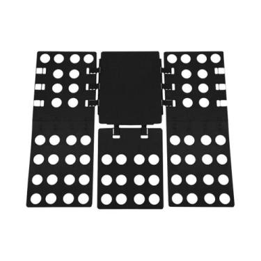 Imagem de Organizador De Armário Dobrável De Plástico Para Camisas E Armazenamen