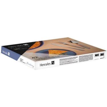 Imagem de Faqueiro Hercules Inox Monterrey 42 Peças Com Estojo Gift Box