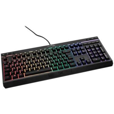 Imagem de Teclado Gamer HyperX Alloy Core, RGB, ABNT2 - HX-KB5ME2-BR, Preto