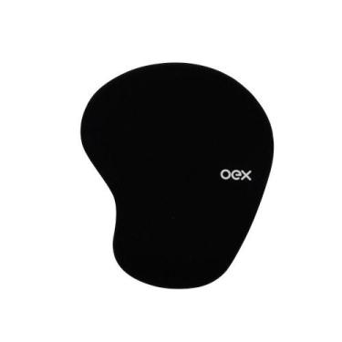 Imagem de Mousepad Gel Oex Mp200 Confort Preto