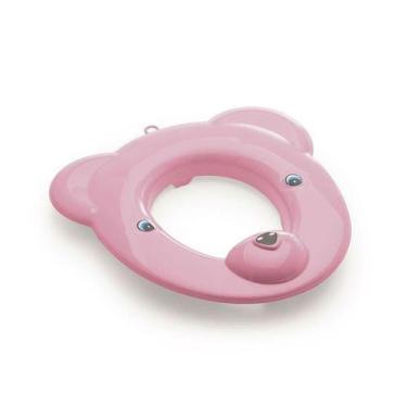 Imagem de Redutor sanitario urso rosa bebês cajovil - Adoleta Bebê