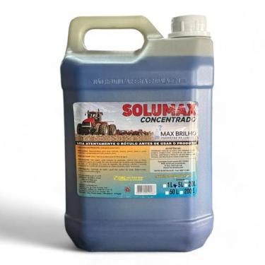 Imagem de Detergente Automotivo 5l Pneus Motores Solumax Concentrado