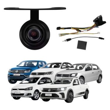 Imagem de COMP Kit Chicote Canbus VW Fox Gol Saveiro Amarok + Câmera de Ré - UPP