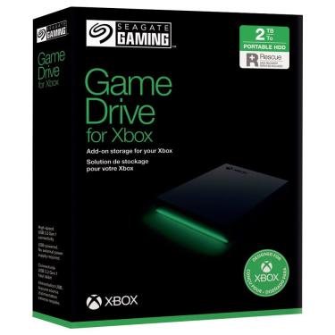 Imagem de HD Externo Seagate Game Drive para Xbox com 5TB de Armazenamento e Desempenho Confiável Preto STKX5000403 5TB