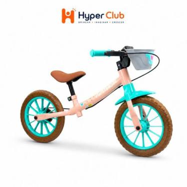 Imagem de Bicicleta Sem Pedal Infantil Balance Bike Equilíbrio Aro 12 Nathor Pne